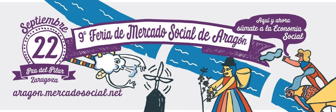 Emprendes.net estaremos en la IX Feria del Mercado Social de Aragón
